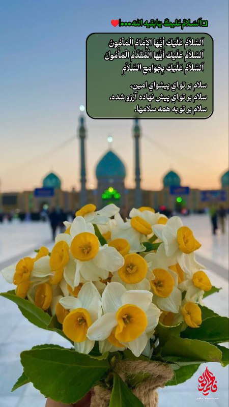 ❏اَلسَـلامُ‌عَلیڪَ یـٰابقیه الله•••|***♥️***