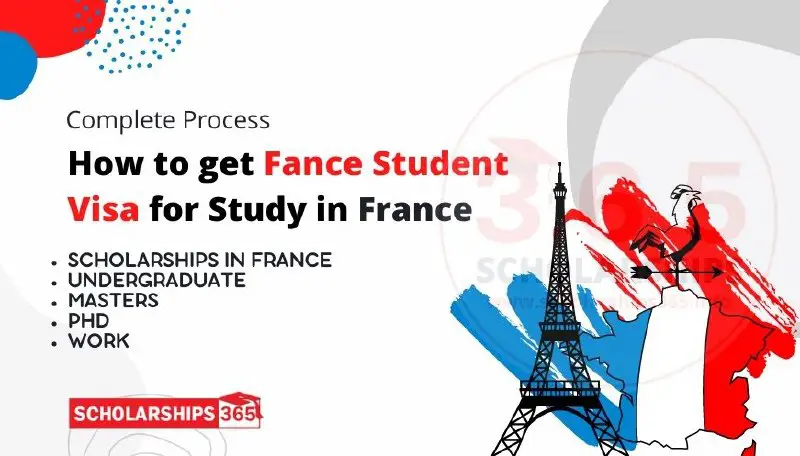 France Students Visa - Complete Online Application Process for Study in France 2024 for World Wide Students.