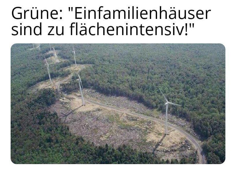 ***😅*** **Einfamilienhäuser sind zu flächenintensiv