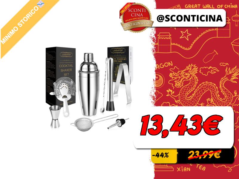 [⁣](https://images.zbcdn.ovh/images/1124573131/407601716551827471.jpg)***📣*** **LIVEHITOP Kit Cocktail, Kit Barista in Acciaio Inox Kit Professionale Cocktail Shaker Set con 750ML**