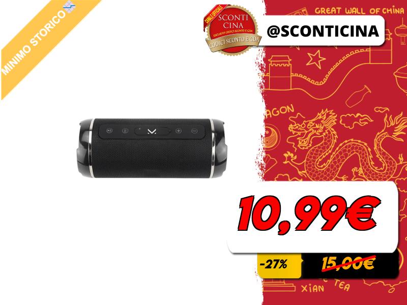 [⁣](https://images.zbcdn.ovh/images/1124573131/121771717163227342.jpg)***📣*** **Majestic COSMOS - Speaker Bluetooth batteria ricaricabile, ingressi USB, MICRO SD e AUX-IN, nero**