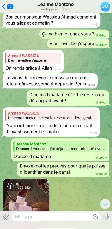 Félicitations à toi madame Jeanne depuis …