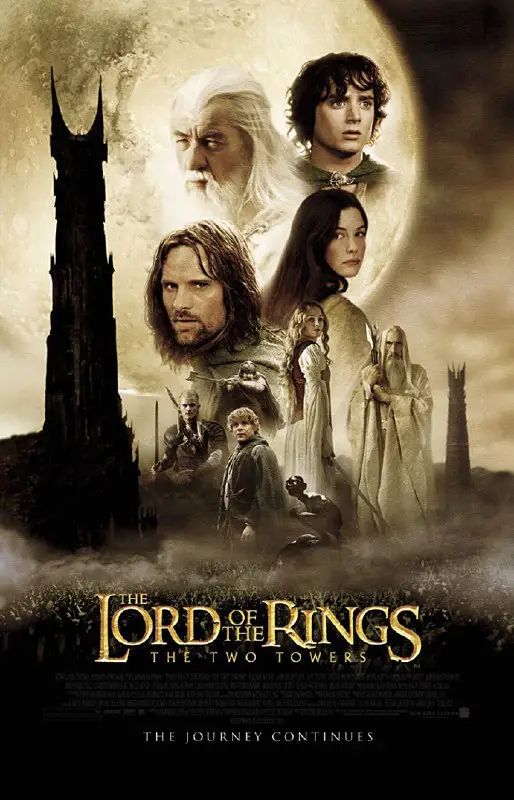 دانلود فیلم The Lord of the Rings The Two Towers 2002 با کیفیت 1080p بلوری