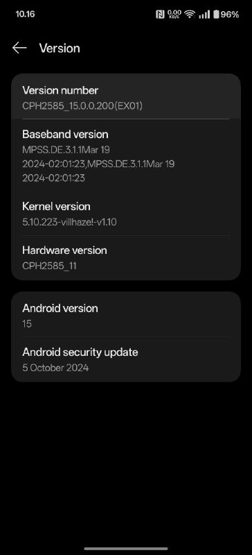 SCREENSHOT & BUGS CHANGELOG ROM