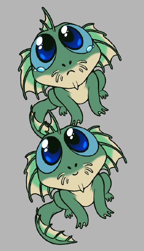 Tiny sillies for [@Draakae](https://t.me/Draakae) ***🐉******🐠***