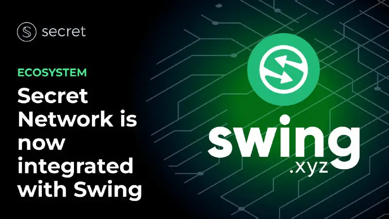 Secret is now integrated with Swing!