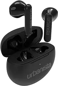 Urbanista Auricolari Wireless, Bluetooth 5.3 In Ear IPX4 Cuffie con Doppio Microfono, 20 Ore di Riproduzione, Controlli Touch, TWS USB …