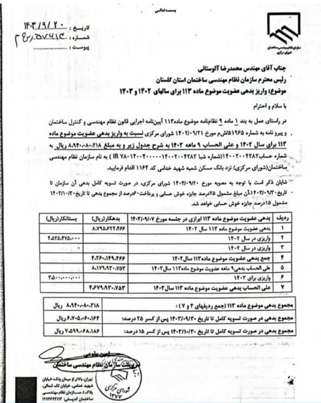 ***?***نامه جدید مهندس امین مقومی ( …