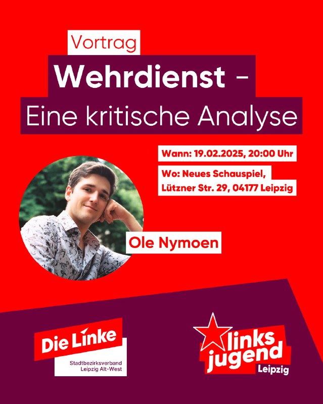 HEUTE, den 19.02. um 20 Uhr …