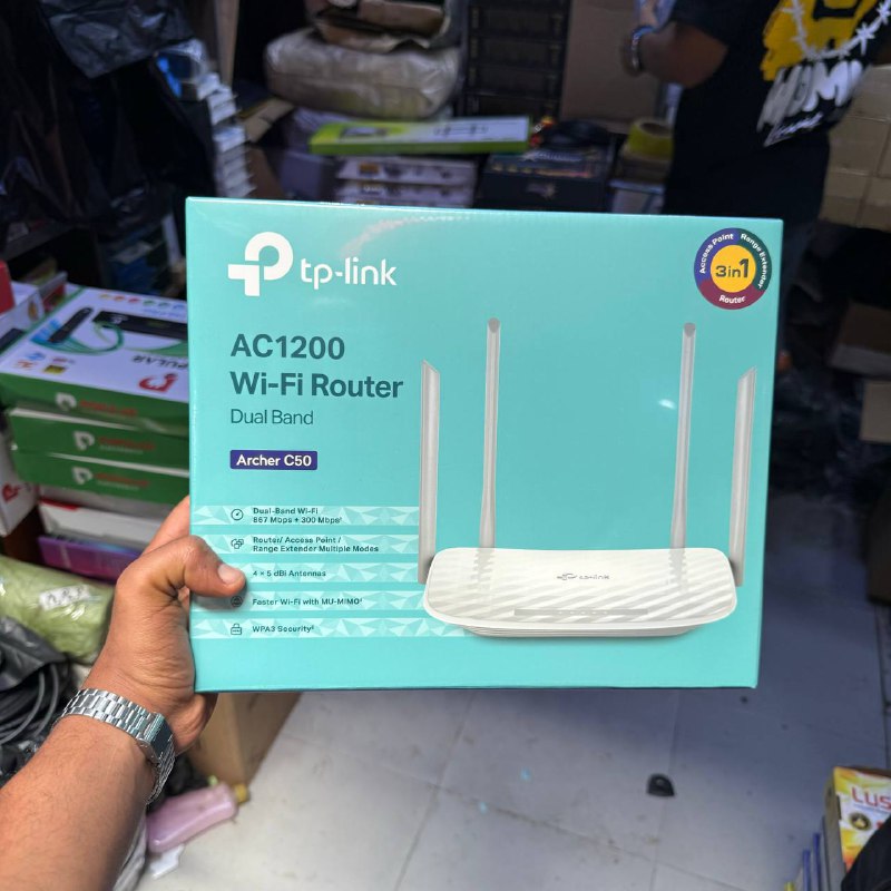 TPLINK AC1200 - WIFI ROUTER ARCHER …