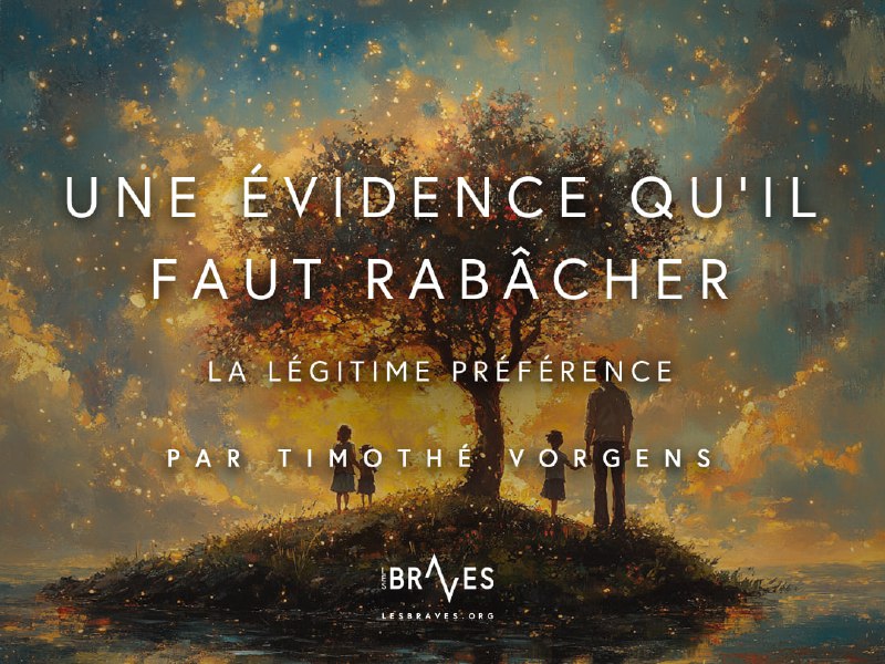 [**Une évidence qu'il faut rabâcher : …