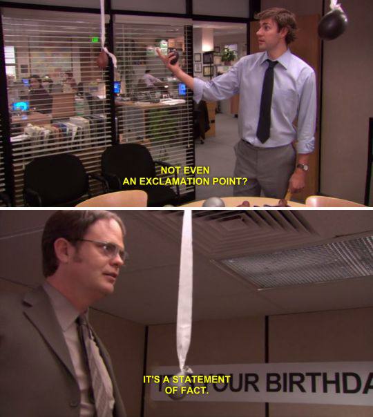 **It’s your birthday**