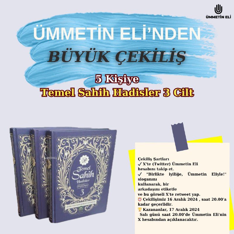 ***📢*** Ümmetin Eli X hesabında büyük …