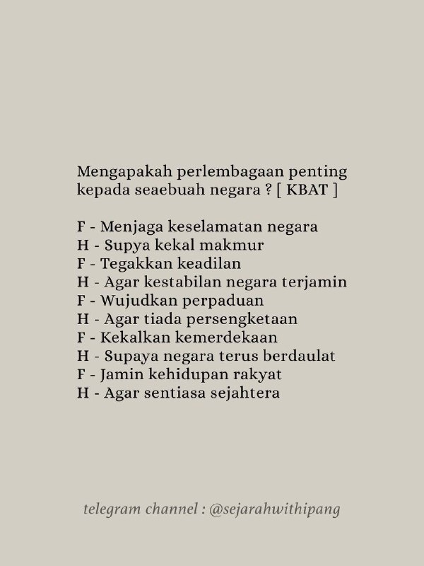 ⊹ 🇵🇸 Sejarah w Ipang 📚 …