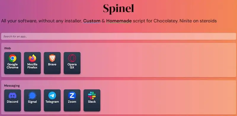 ***🤟*** **Spinel prepara script per installazioni …