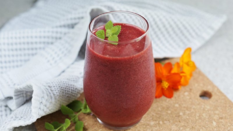 Kirsch Limetten-Smoothie