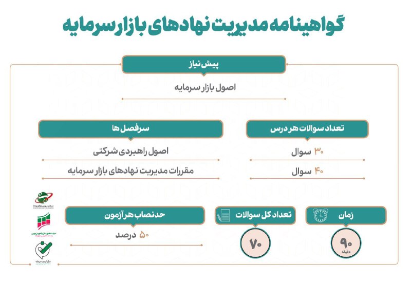 ***🔺*****آشنایی با گواهینامه‌های حرفه‌ای بازار سرمایه**