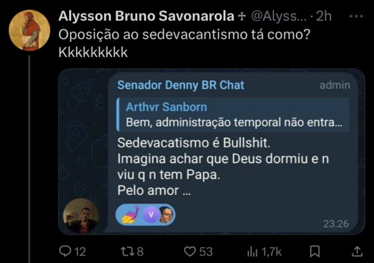 Começou a choradeira.