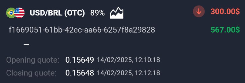 ***🏆*** **¡GANANCIAS! +567$**