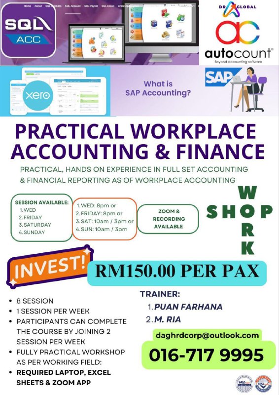 Full Set Accounts &amp; Financial Reporting …