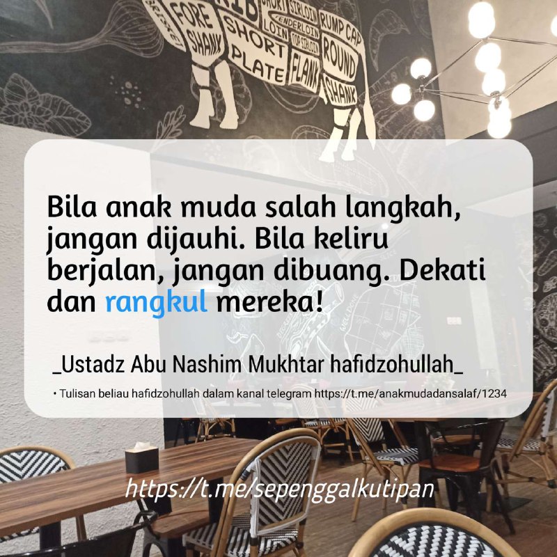 "Bila anak muda salah langkah, jangan …