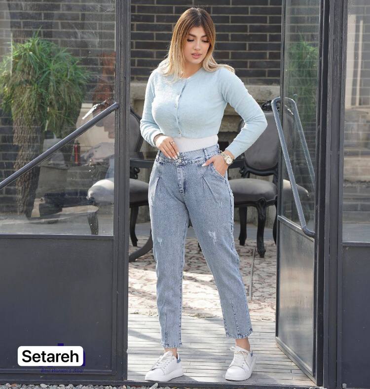 شلوار لي مام استايل از سايز …
