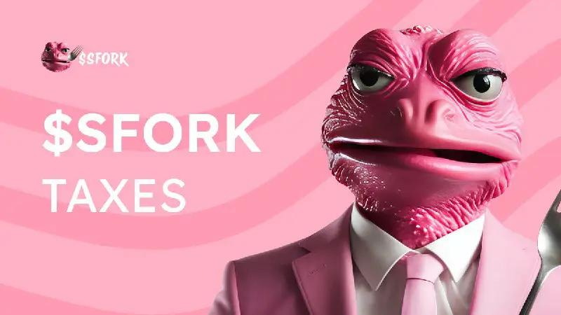 Wondering about $SFORK tokenomics beyond taxes? …