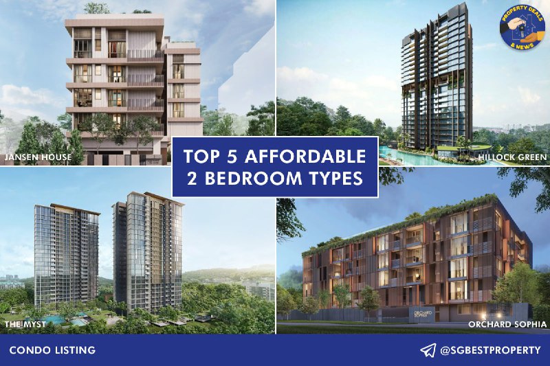 **Top 5 Affordable 2 Bedroom Types** …