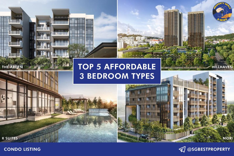 **Top 5 Affordable 3 Bedroom Types**