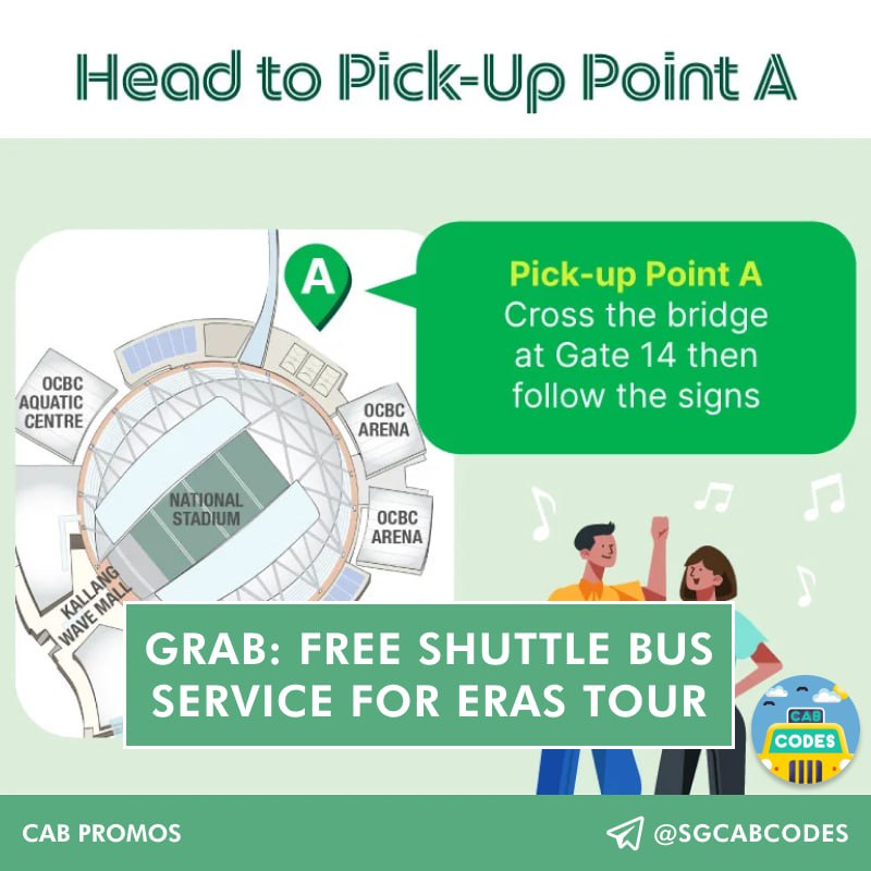 **Grab: Free Shuttle Bus Service for …