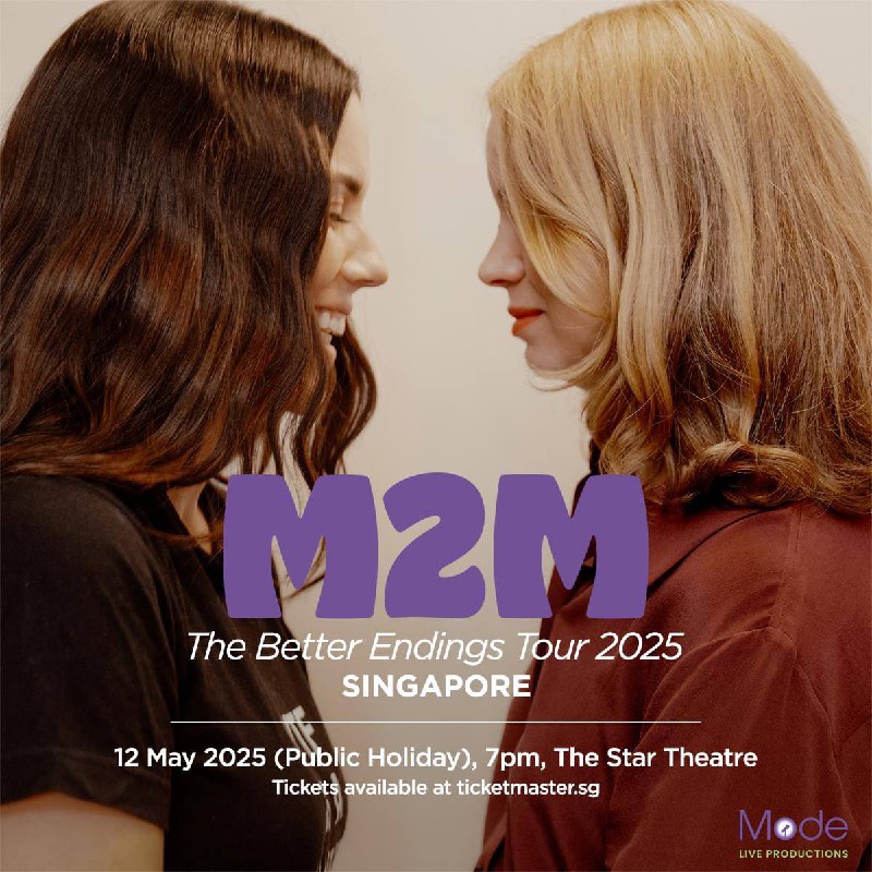 **M2M - The Better Endings Tour …