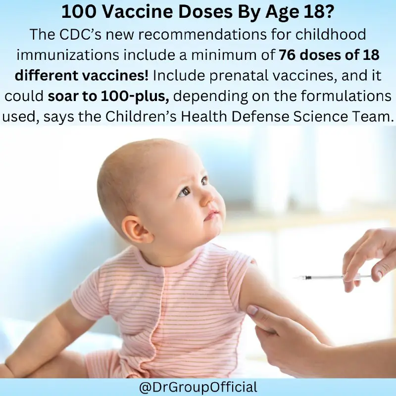 18 岁时接种 100 剂疫苗？