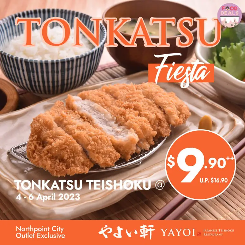 **YAYOI: Tonkatsu Teishoku at $9.90 only!*****🔹*** …