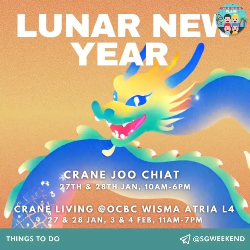 **Visit Crane's Lunar New Year Market** …