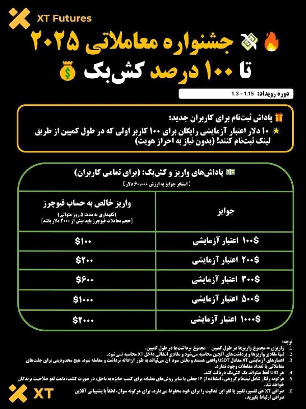 ***👋*** بونوس جدید صرافی ایکس تی