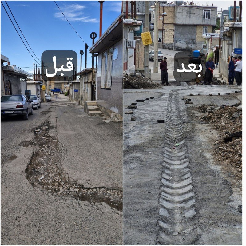 ***?***اتمام عملیات کانیو گذاری کوی انصار …