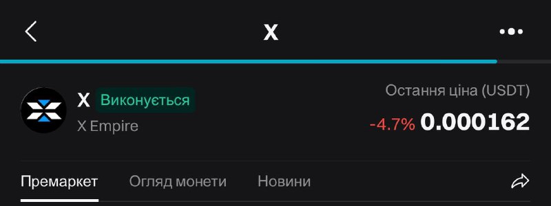**Токени X Еmpire уже на балансі …