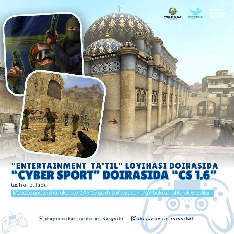 ***✅*** **“Entertainment taʼtil” loyihasi doirasida "CYBER …