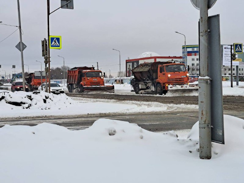 Новогодние выходные для дорожных служб Омска …