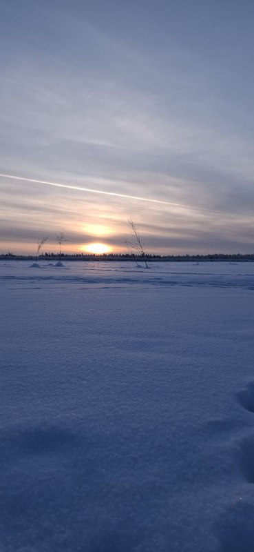 Утро сегодня морозное, за бортом -25, …