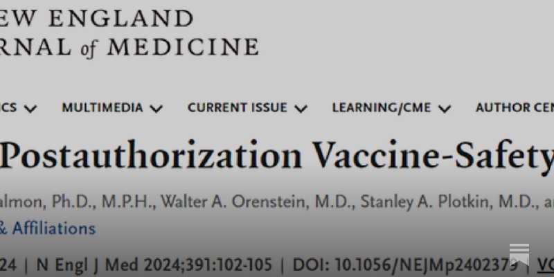 JUST LIKE THAT, THE CLAIM THAT VACCINES ARE THE WORLD’S BEST STUDIED PRODUCT DIES