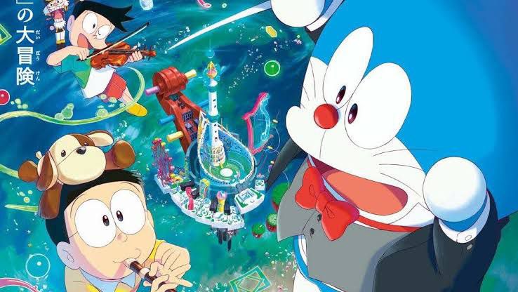 **Doreamon movie nobita's earth symphony ***🌍***