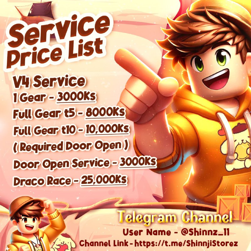 **ShinnjiXJelly Store မှာဘရားသားတို့ရဲ့အကောင့်တွေကို Service ပြန်အပ်နိုင်ပါပြီ။*******🥶**********🔥**********✅*******New Update …