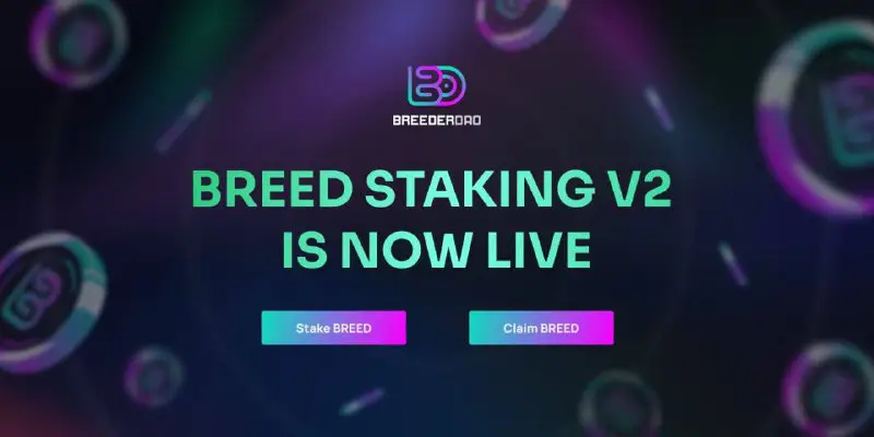 ***📣*** **BreederDAO launches Staking V2** ***🔃***