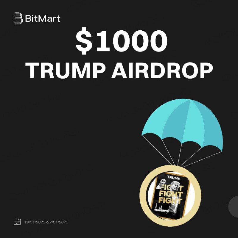 *****🚨***** **$TRUMP** **Airdrop on** [**@BitMartExchange**](https://t.me/BitMartExchange)**! ***🔥*****