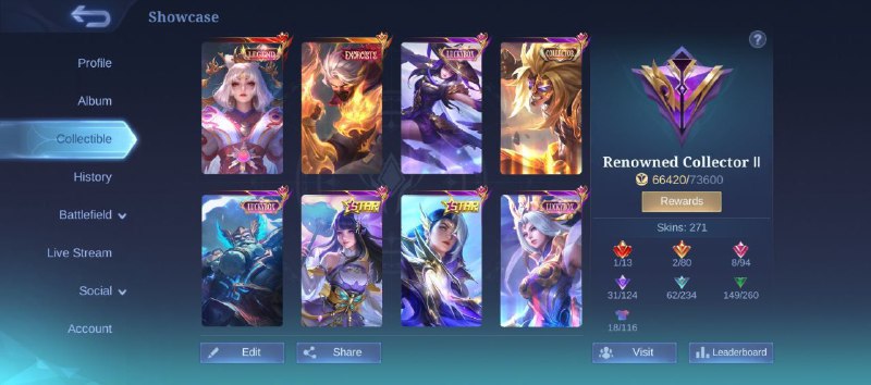 New Restocked Account Mlbb