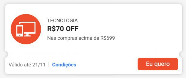 Cupom Shopee Tecnologia