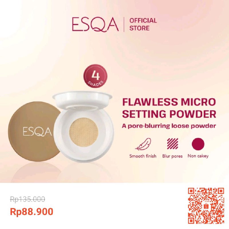 Temukan ESQA Flawless Micro Setting Powder …