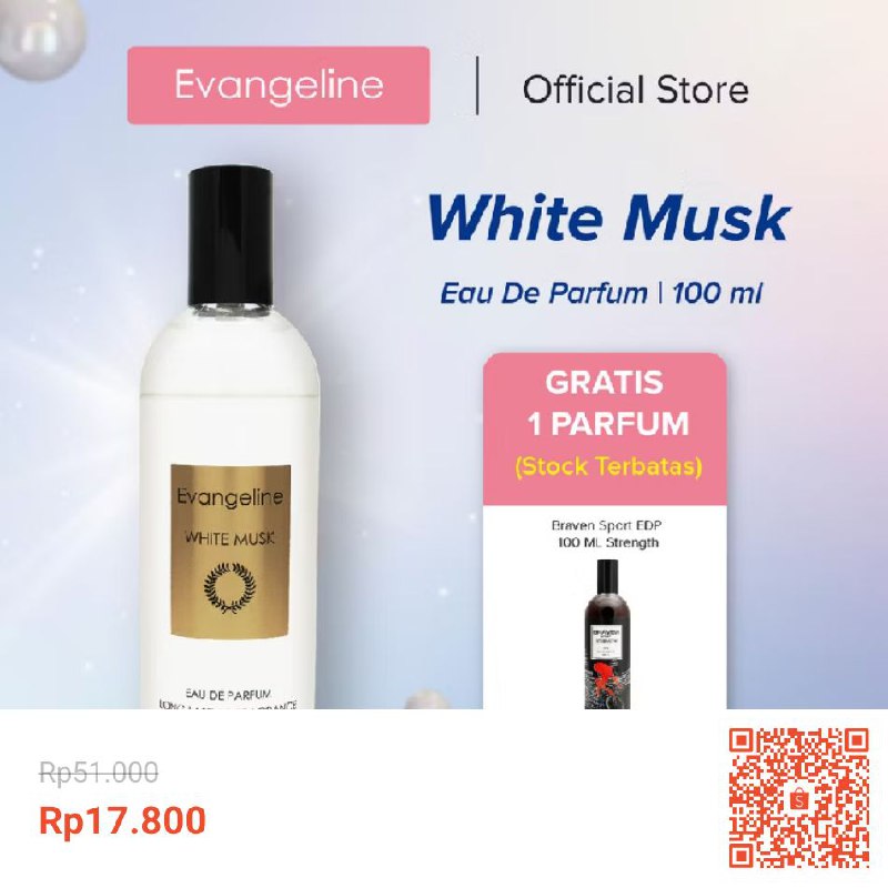 Temukan Evangeline Edp White Musk 100Ml …