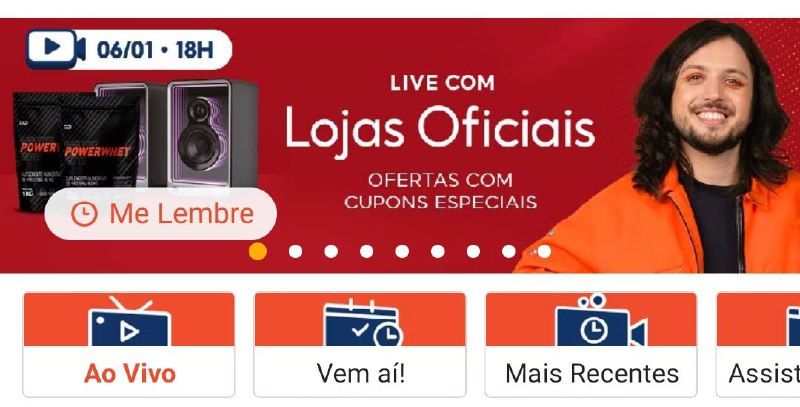 **LIVE SHOPEE | LOJAS OFICIAIS